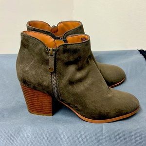 Style & Co Army Green Booties